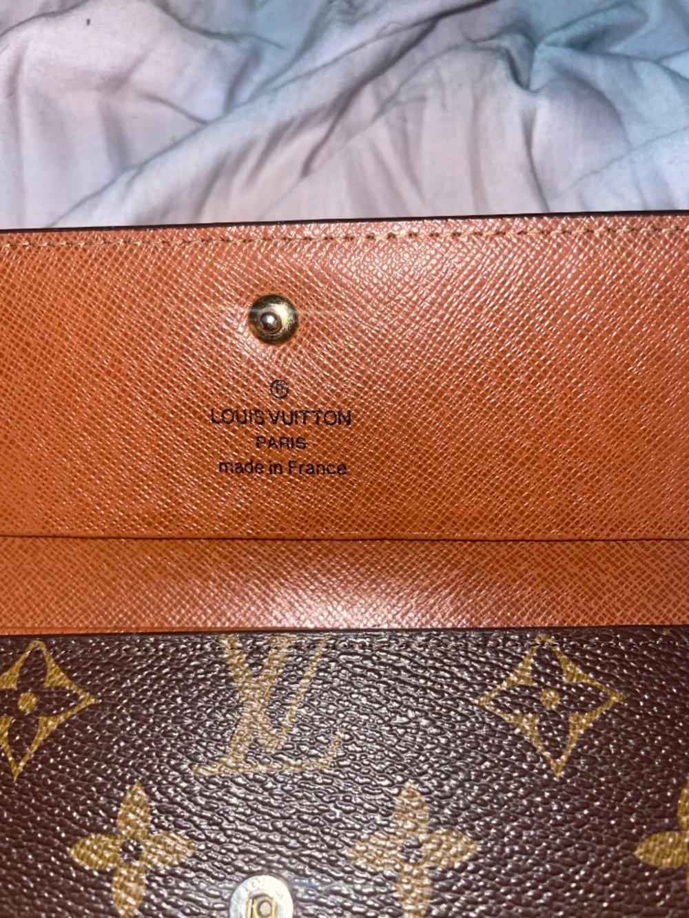 [AUTHENTIC & VINTAGE] Louis Vuitton Monogram Porte Tresor Etui Papiers - Picture 2 of 4